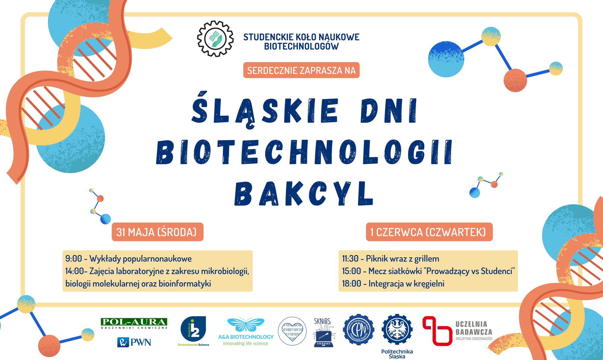 Śląskie Dni Biotechnologii Bakcyl 2023