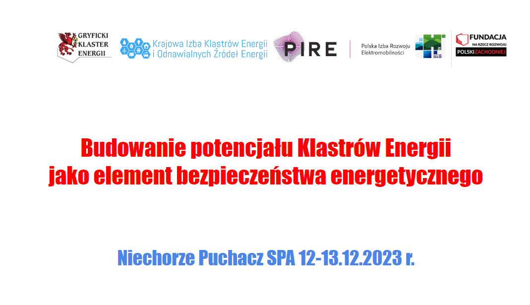 Budowanie potencjału klastrów energii jako element bezpieczeństwa energetycznego