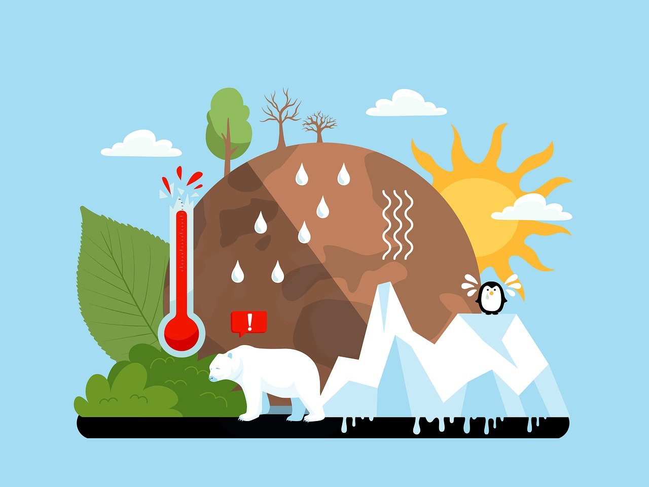 Climate change, fot. Rosy Bad Homburg Niemcy, źródło Pixabay