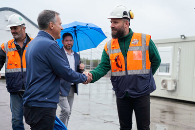 Bechtel President and COO, Craig Albert, meeting with project colleagues at the Poland project, fot. Bechtel